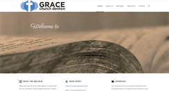 Desktop Screenshot of gracechurchdenton.com